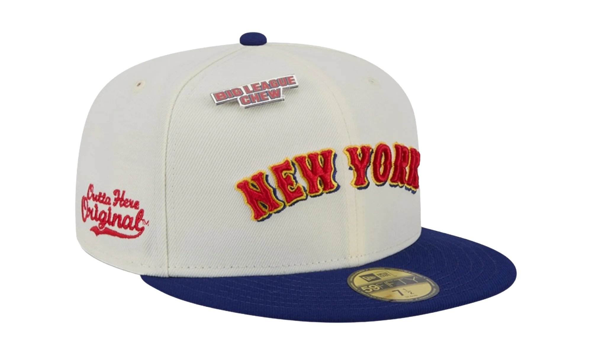 59FIFTY New York Mets Big League Chew Original Fitted Hat "White / Blue" NE491