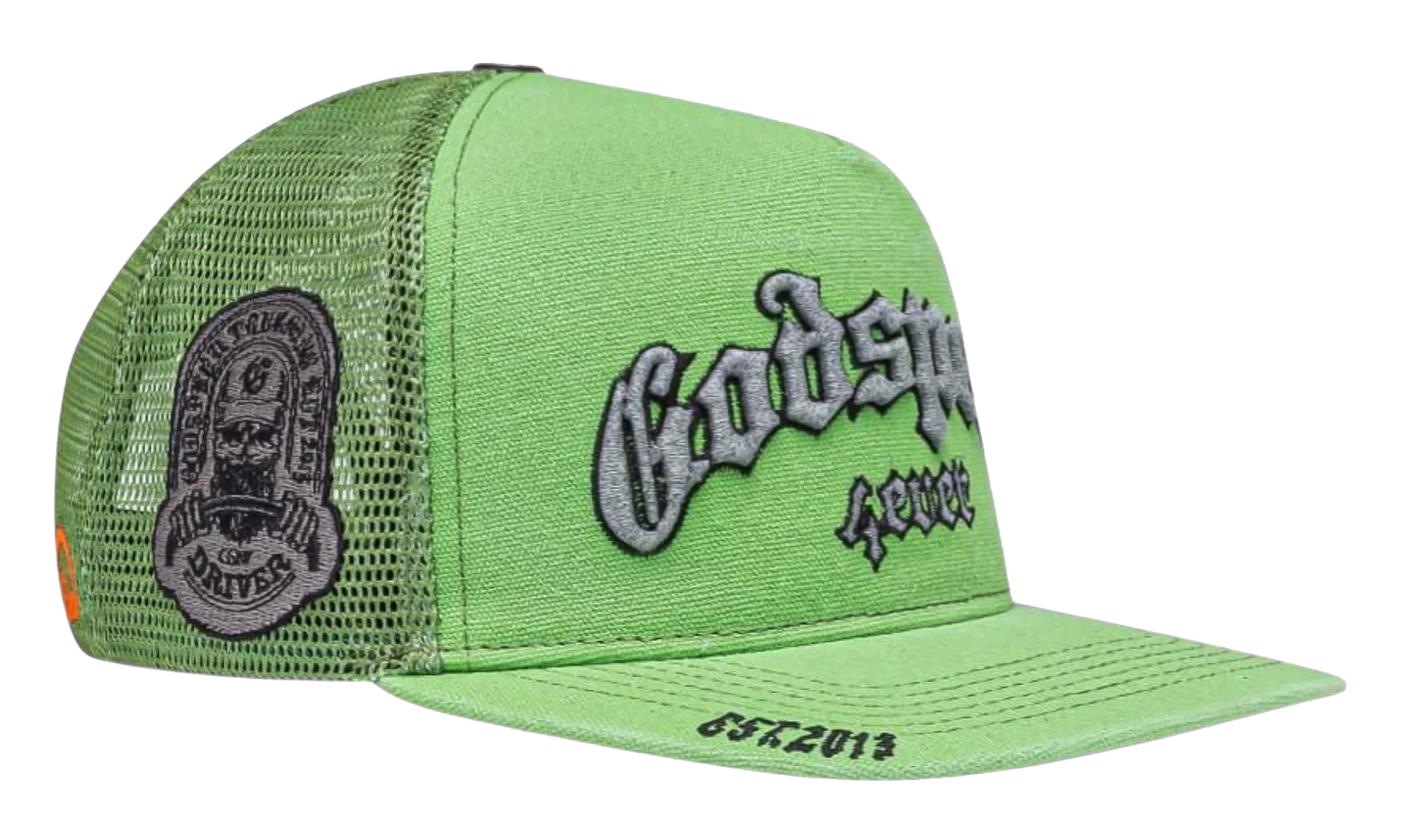 GS Forever Trucker Hat "Lime Washed / Grey" GS131