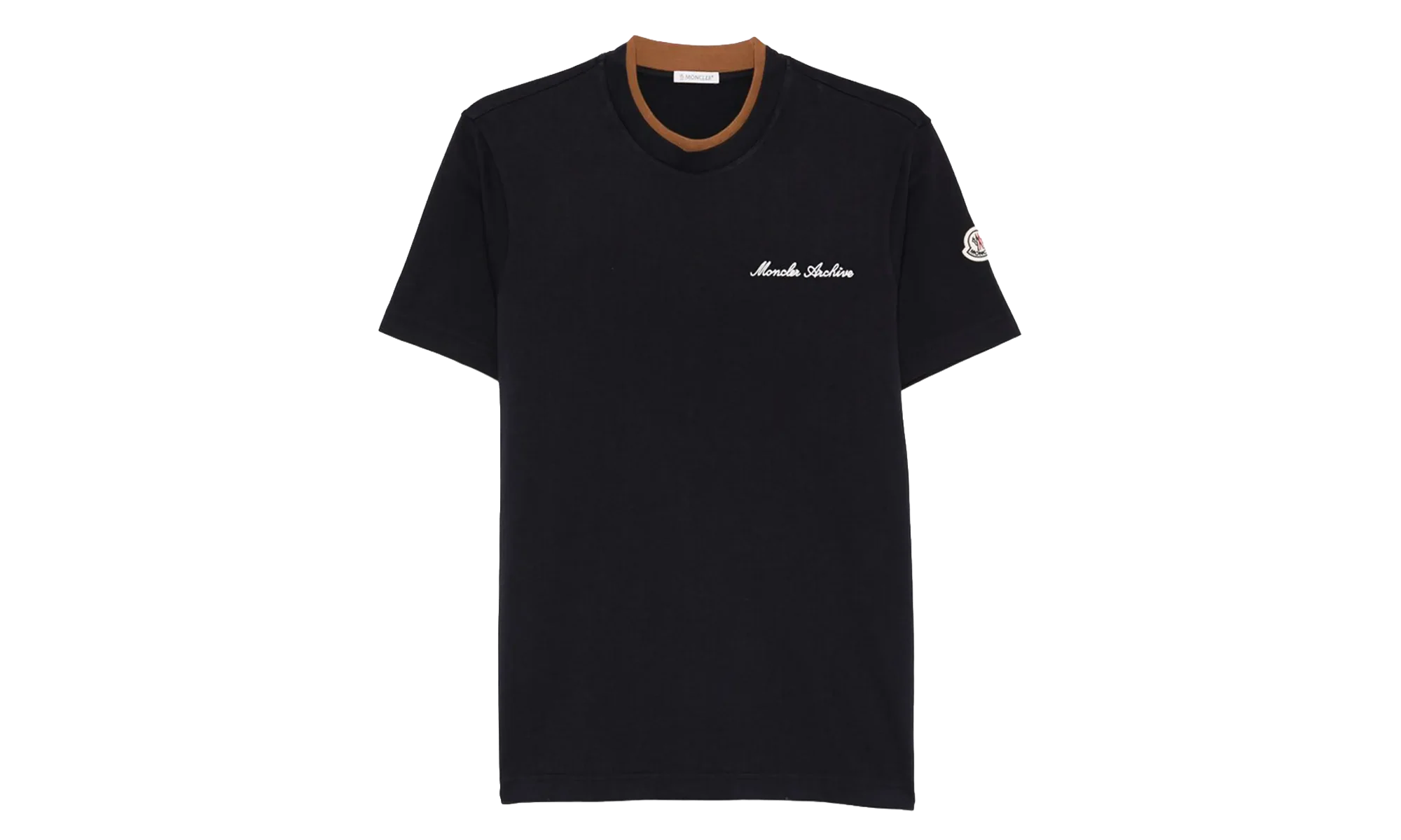Crew Neck Short Sleeve T-Shirt "Navy Blue" MON56