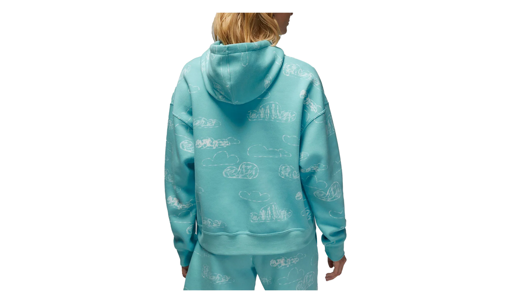 Jordan Artist Series by Parker Duncan Hoodie WMNS "Dark Powder Blue" DZ3381 464