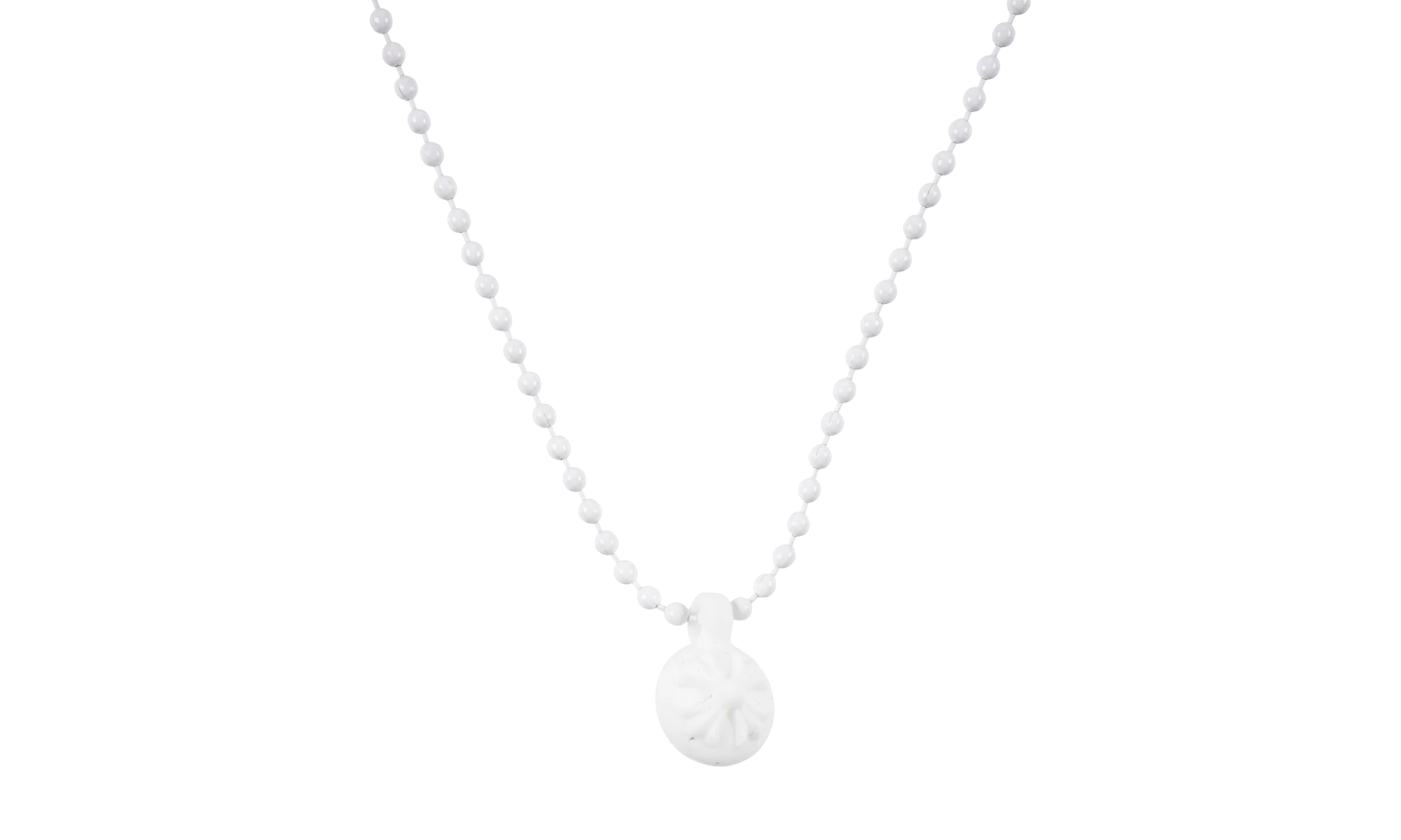 Cross Ball Charm "White" CHRM0912