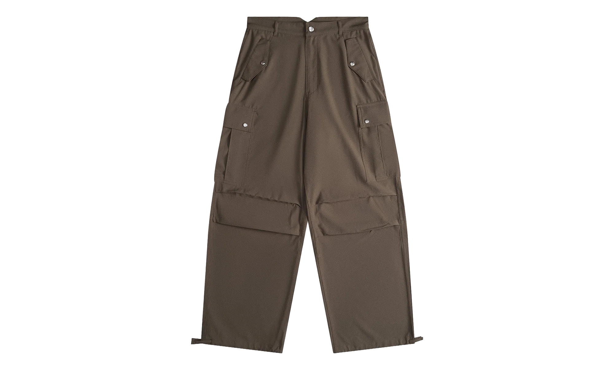 Seersucker Parachute Pants "Olive" RHPS24PA12320372 OLV