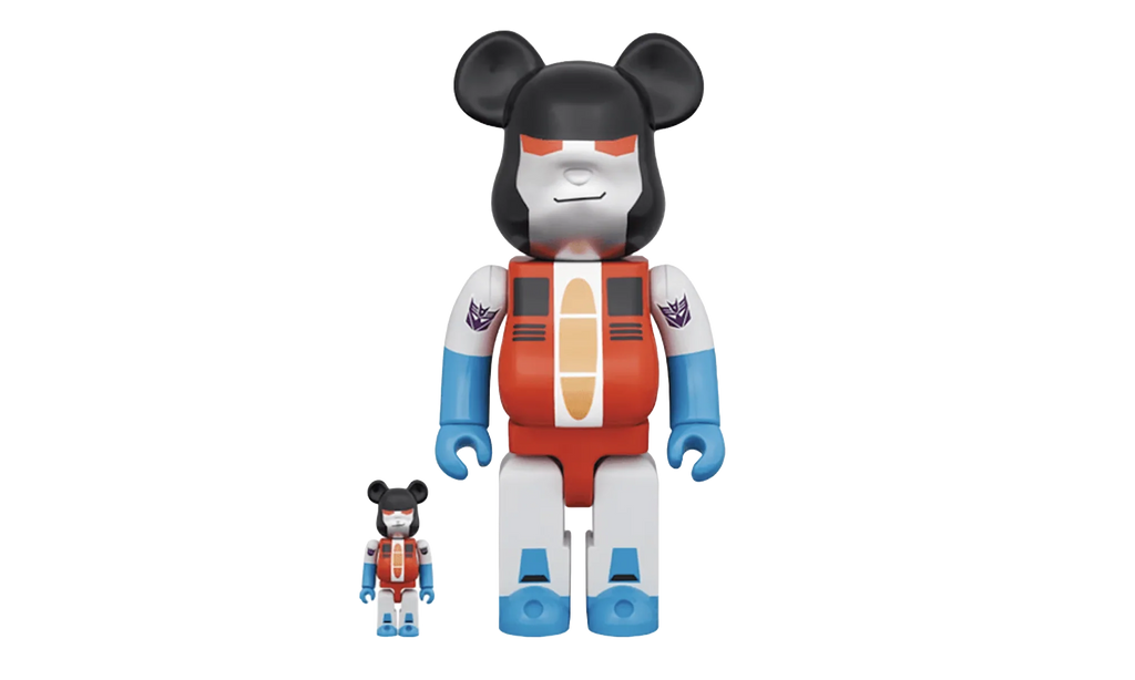 Bearbrick Transformers Starscream "100% & 400% Set" MEDI3066