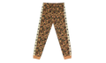 BAPE x MCM Camo Slim Sweatpants "Brown" BXMCSB