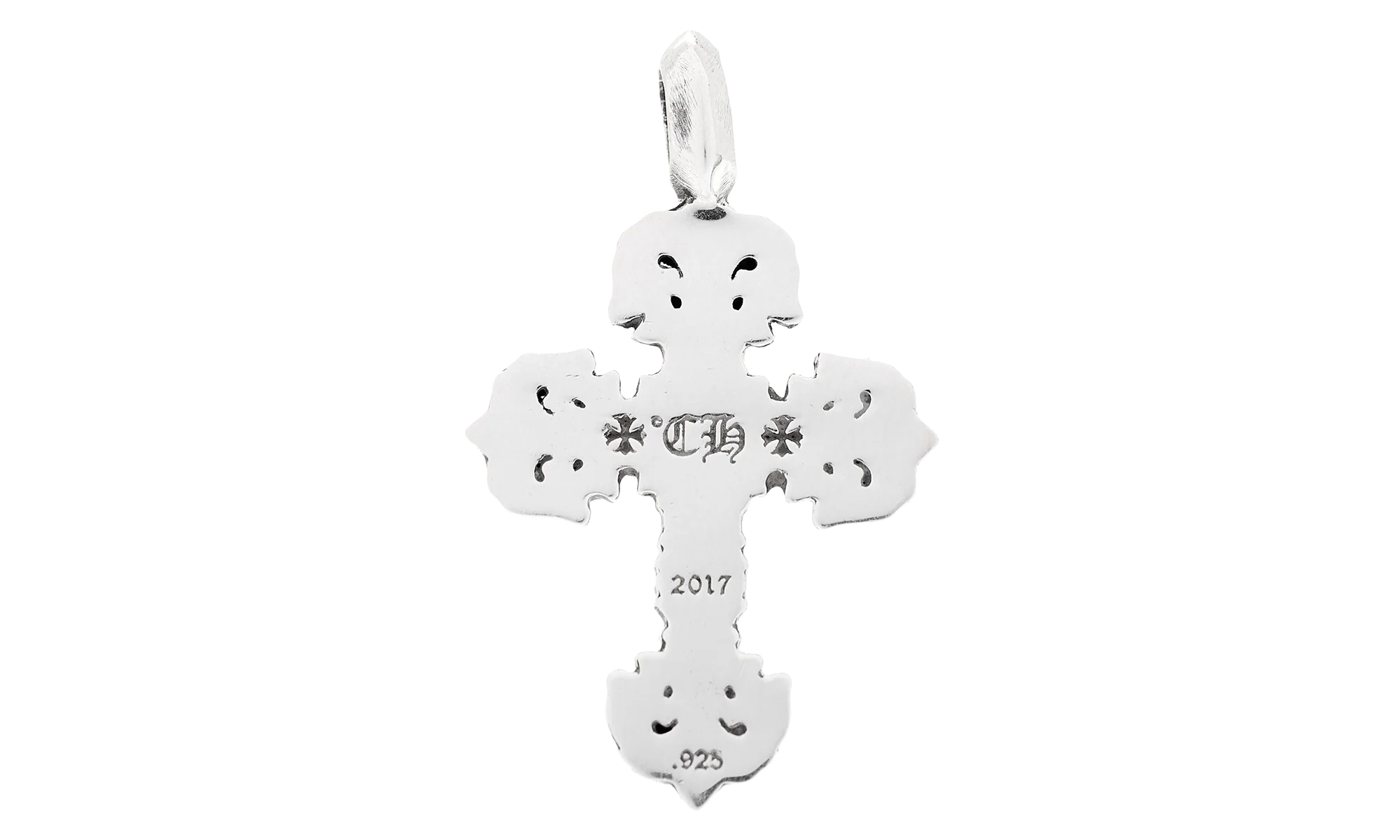 Filigree Cross Pendant "Extra Small - Sterling Silver" CHRM0795