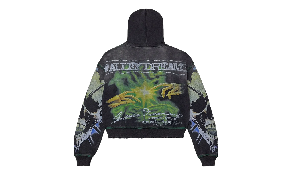 Gravedigger Zip Up Hoodie "Black" VALE 11 007 VFGZUB BK