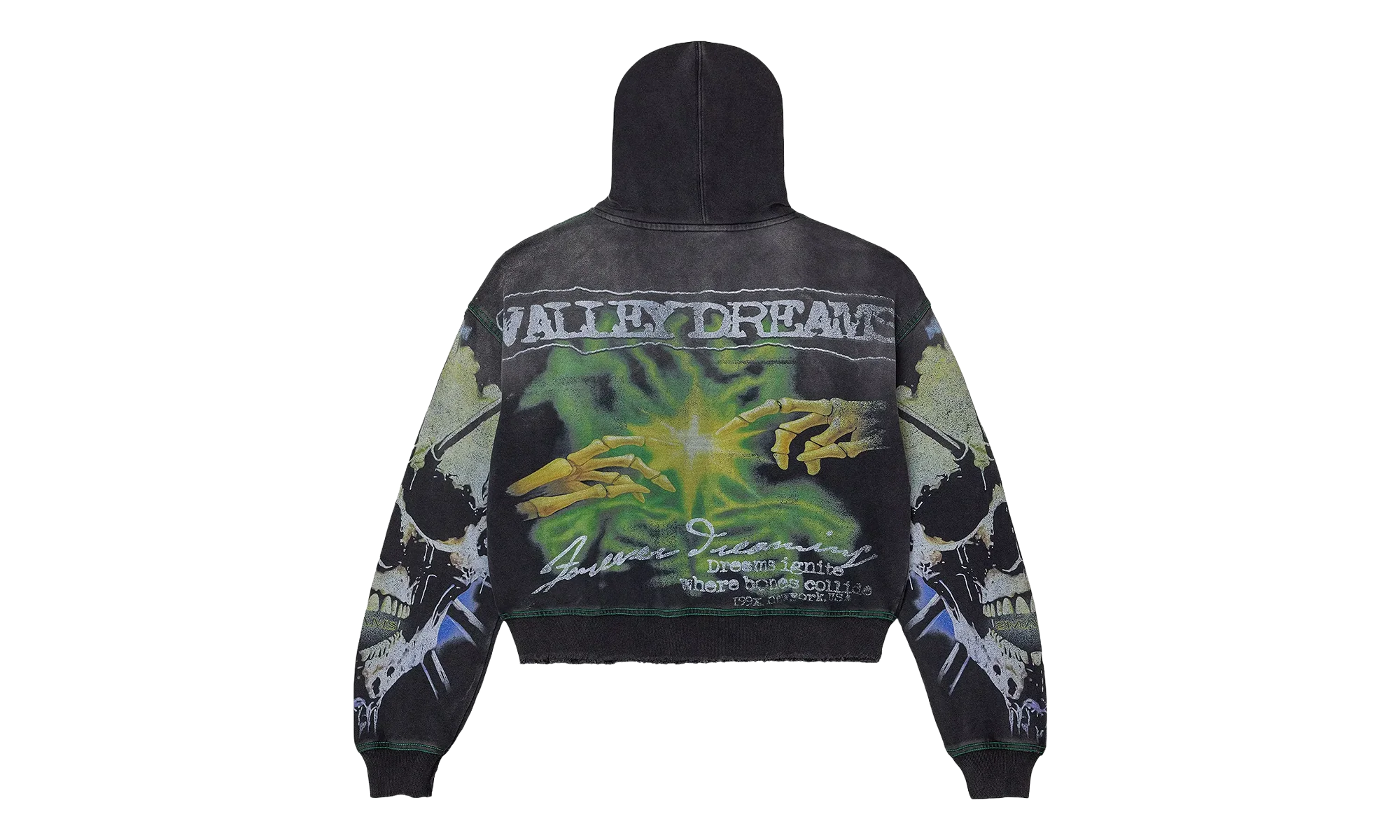 Gravedigger Zip Up Hoodie "Black" VALE 11 007 VFGZUB BK