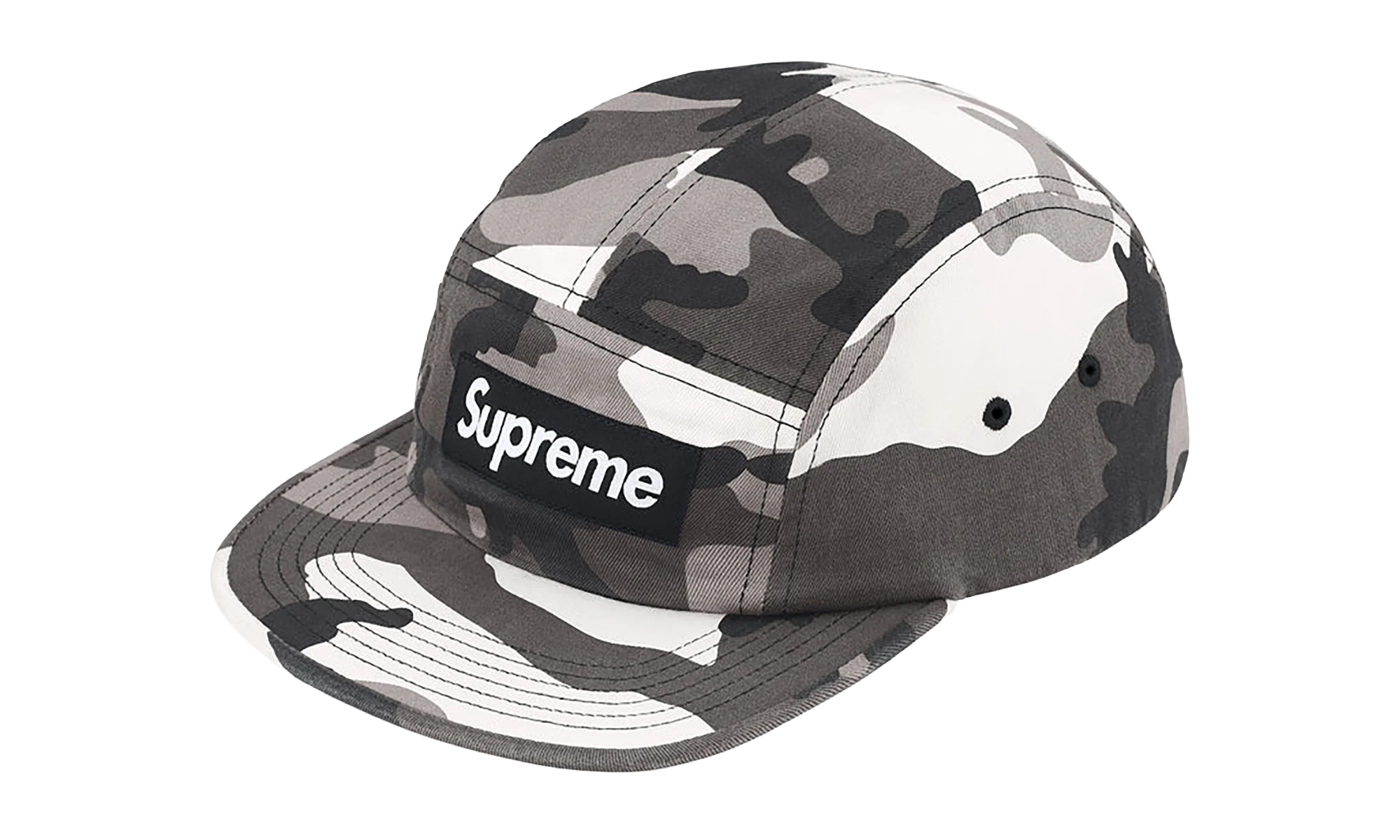 Washed Chino Twill Camp Cap "SS26 - Snow Camo" SU27142