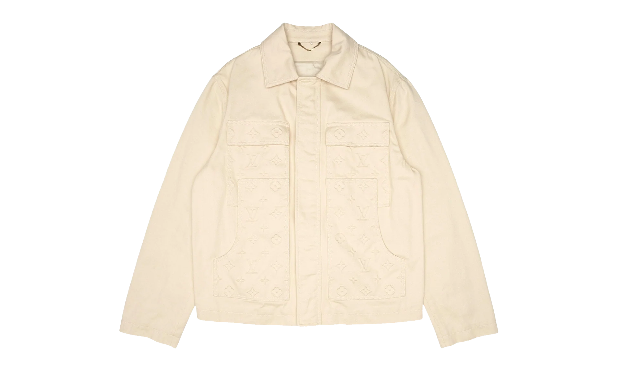 Workwear Denim Jacket "Beige" 1AATH3