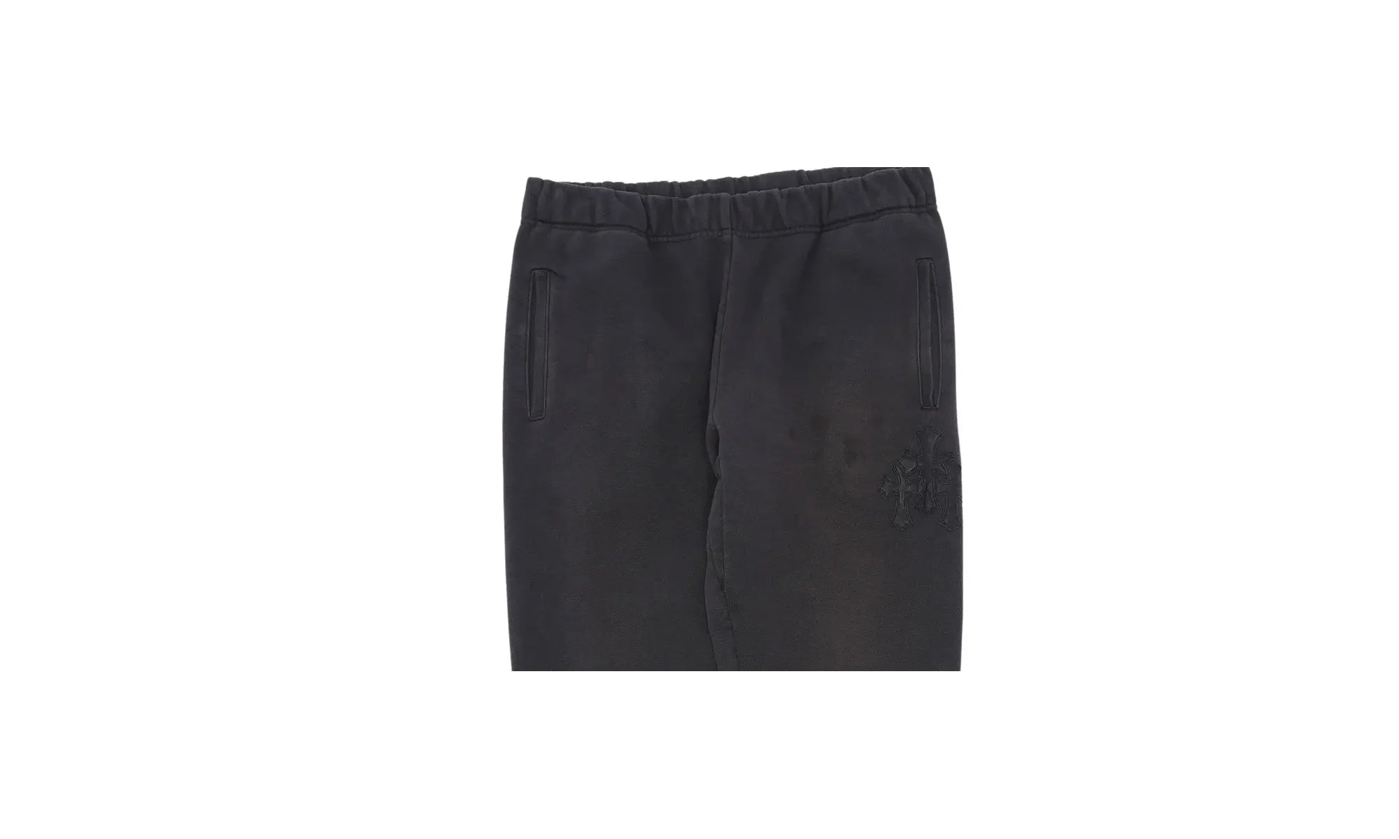 Cross Patch Paper Jam Sweatpants "Black" CHRM0659