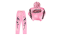 Brainwashed Without Brain Hoodie and Sweatpants (Full Set) "Pink" HSR132