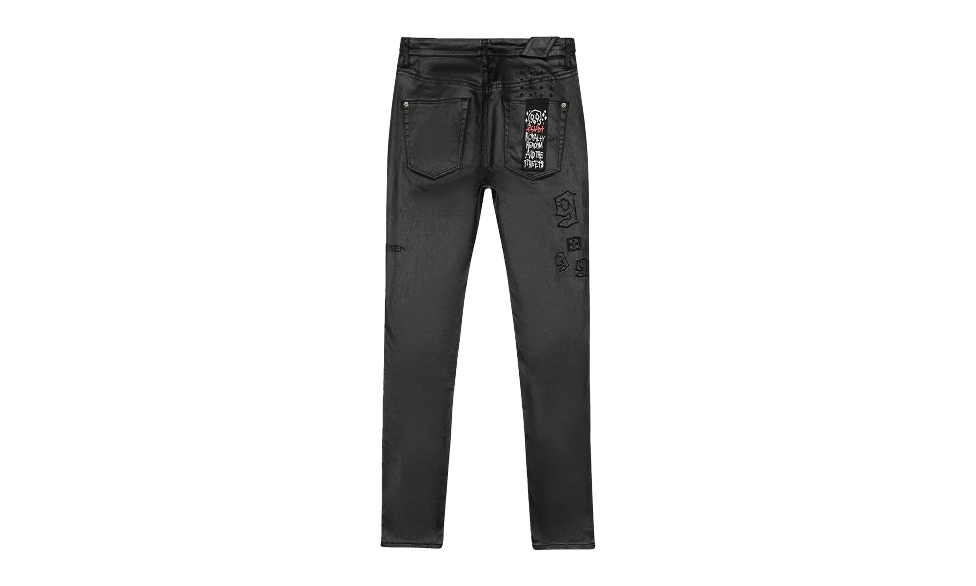 Ksubi x Juice WRLD 999 Wax Chitch Jeans "Black" BKUJIIRI
