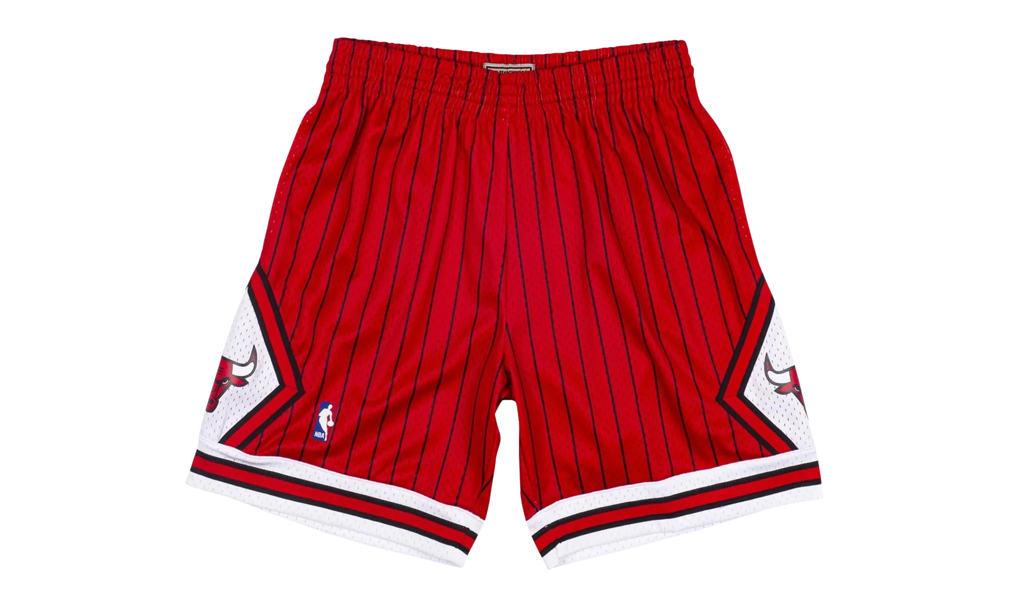 NBA Reload Swingman Shorts "1995 Chicago Bulls - Scarlet" SMSHAC19153 CBUSCAR95