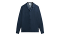 Monogram Silk Long-Sleeve Thompson Camp Shirt "Nocturnal" KHM031515 413