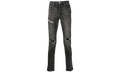 Frayed Blowouts Jeans P001 GRFB222