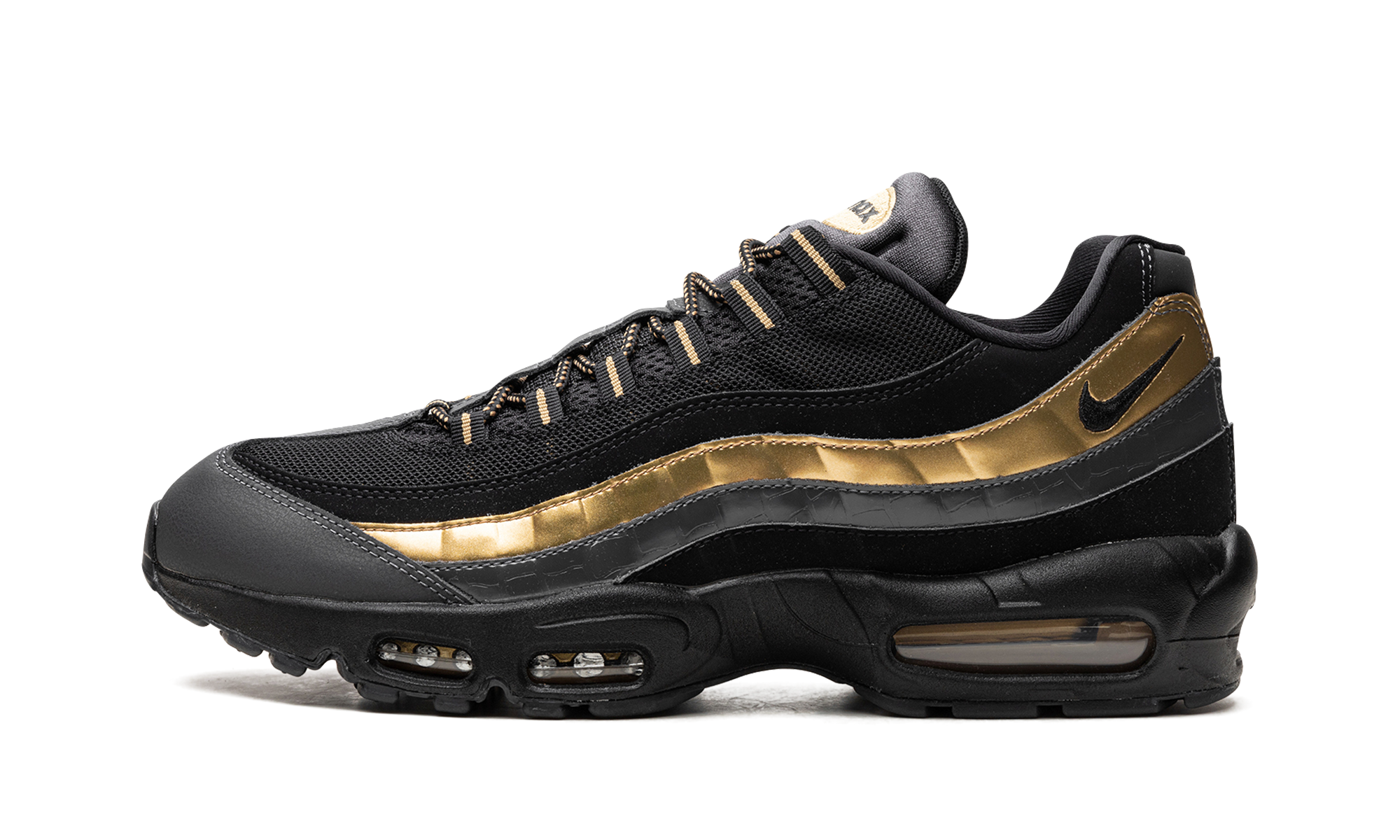 Air Max 95 Premium "BLK/GOLD" 538416 007