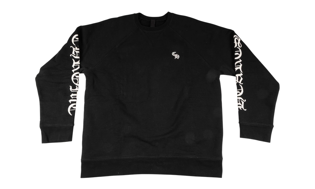 Embroidered Sweatshirt "Black" CHRM0935