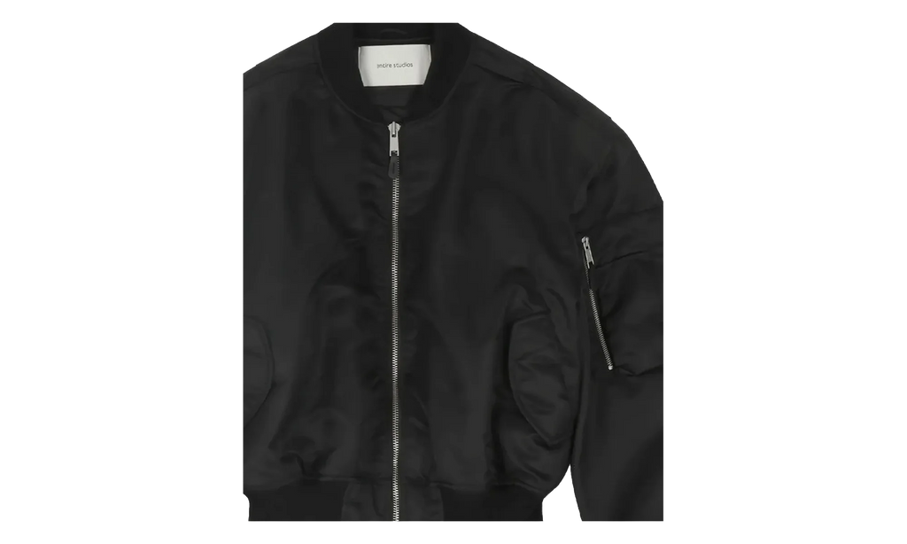 CROPPED BROAD BOMBER "Oil" ESSS26JA01005 6398