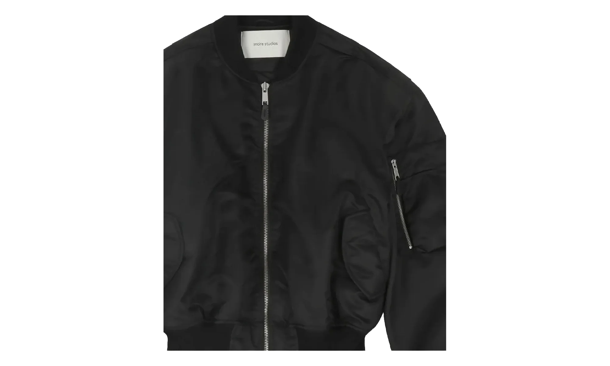 CROPPED BROAD BOMBER "Oil" ESSS26JA01005 6398