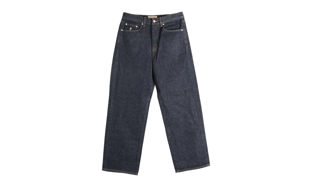 Relaxed Denim Jeans "RINSED INDIGO" 116671 RIIN