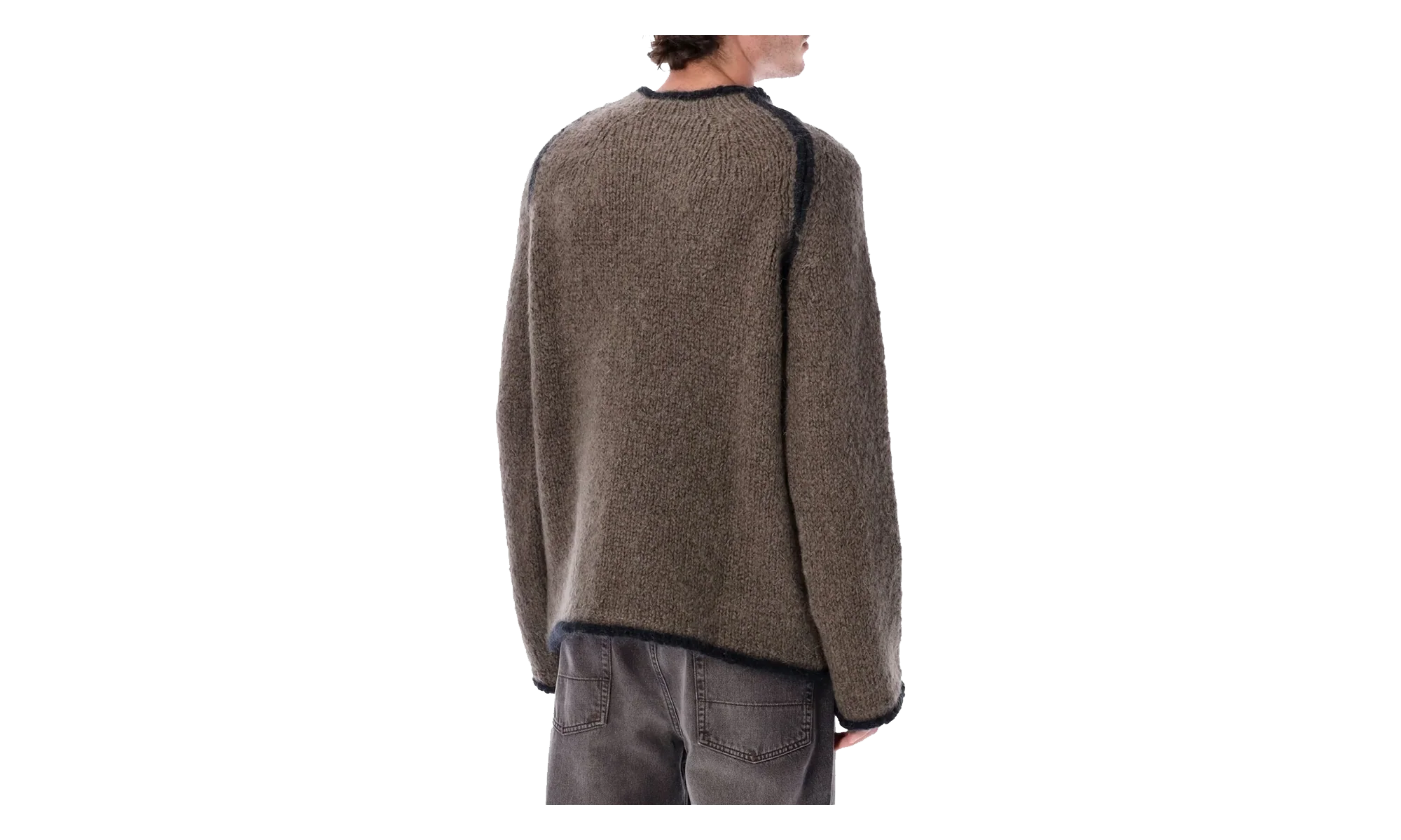 Rider Roundneck Sweater "Steel Mohair" M4253RS