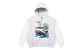MM6 Maison Margiela Eagle Zip Up Hooded Sweatshirt "SS26 - grey" SU27172