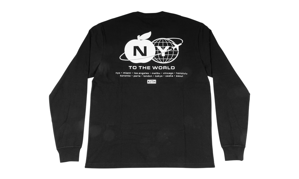 New York To The World Longsleeve "Black" KHM034459 001