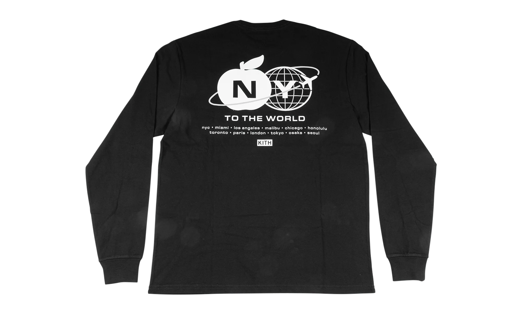 New York To The World Longsleeve "Black" KHM034459 001