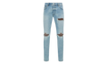 Croc Leather MX1 Jeans "Aged Indigo" AMBMJE1057 921