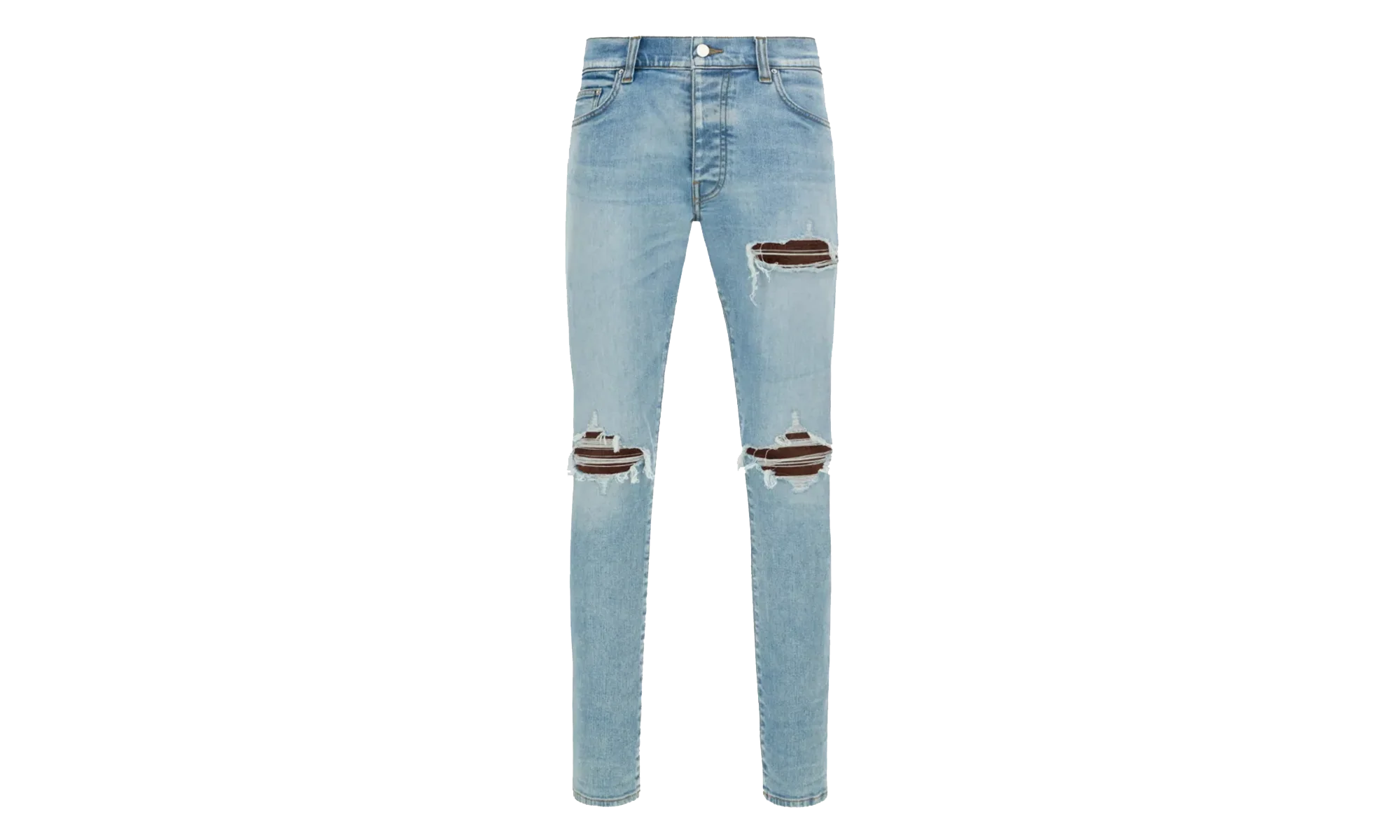 Croc Leather MX1 Jeans "Aged Indigo" AMBMJE1057 921