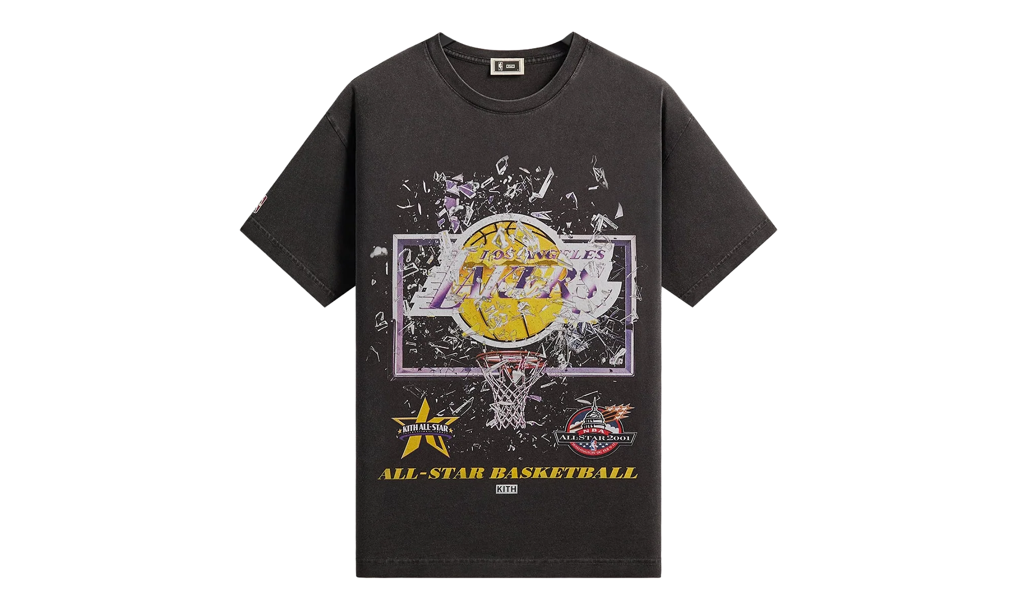 All-Star Los Angeles Lakers Shattered Backboard "Black" KHM034949 001