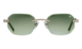 Hustler Rimless Drill Mount 24KT "White Gold / Army Green" DMHU2 0040 42D5