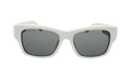 Square Frame Sunglasses "White" BB0262SA 003