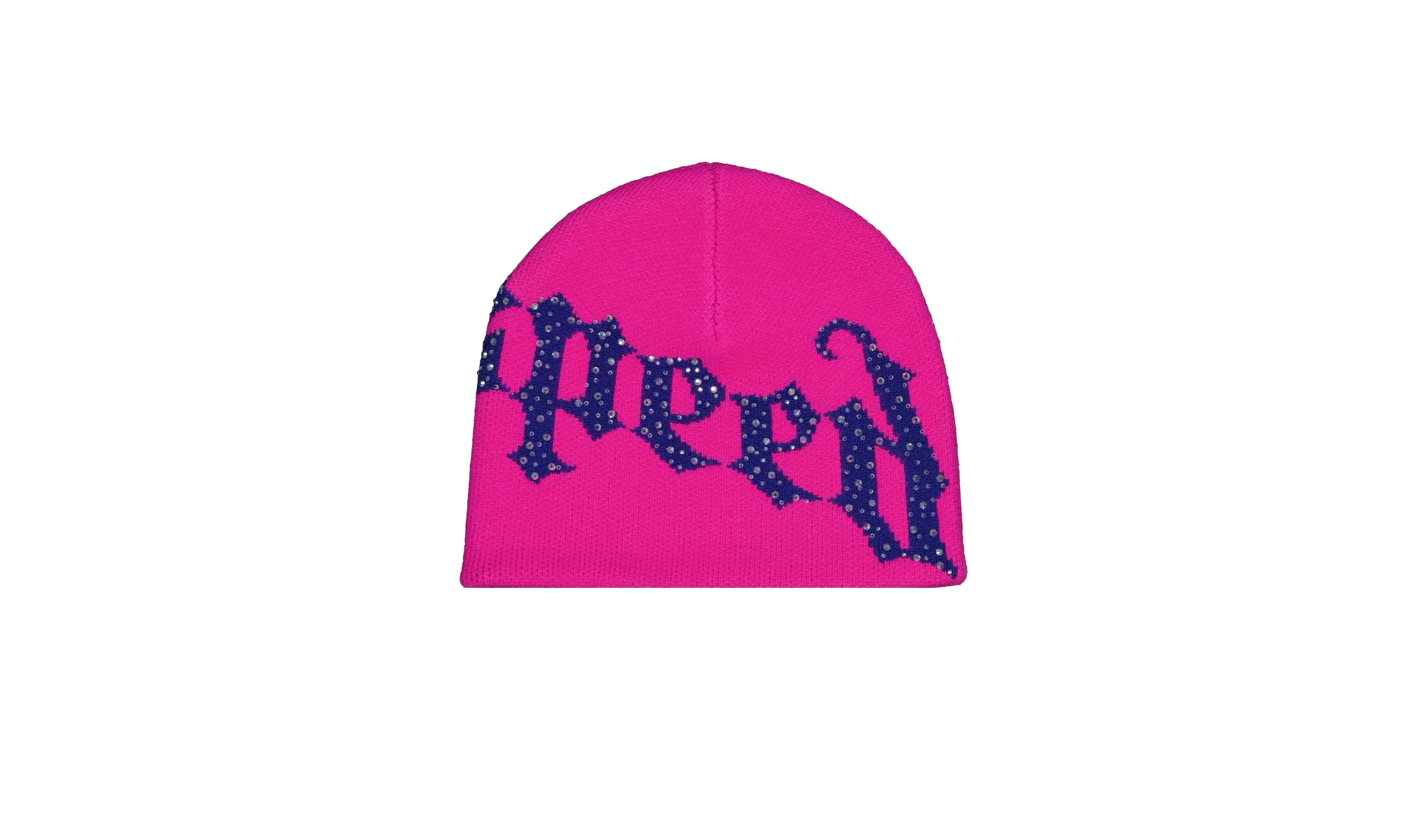 OG Logo Studded Beanie "Fuchsia / Purple" CUFSXHUM
