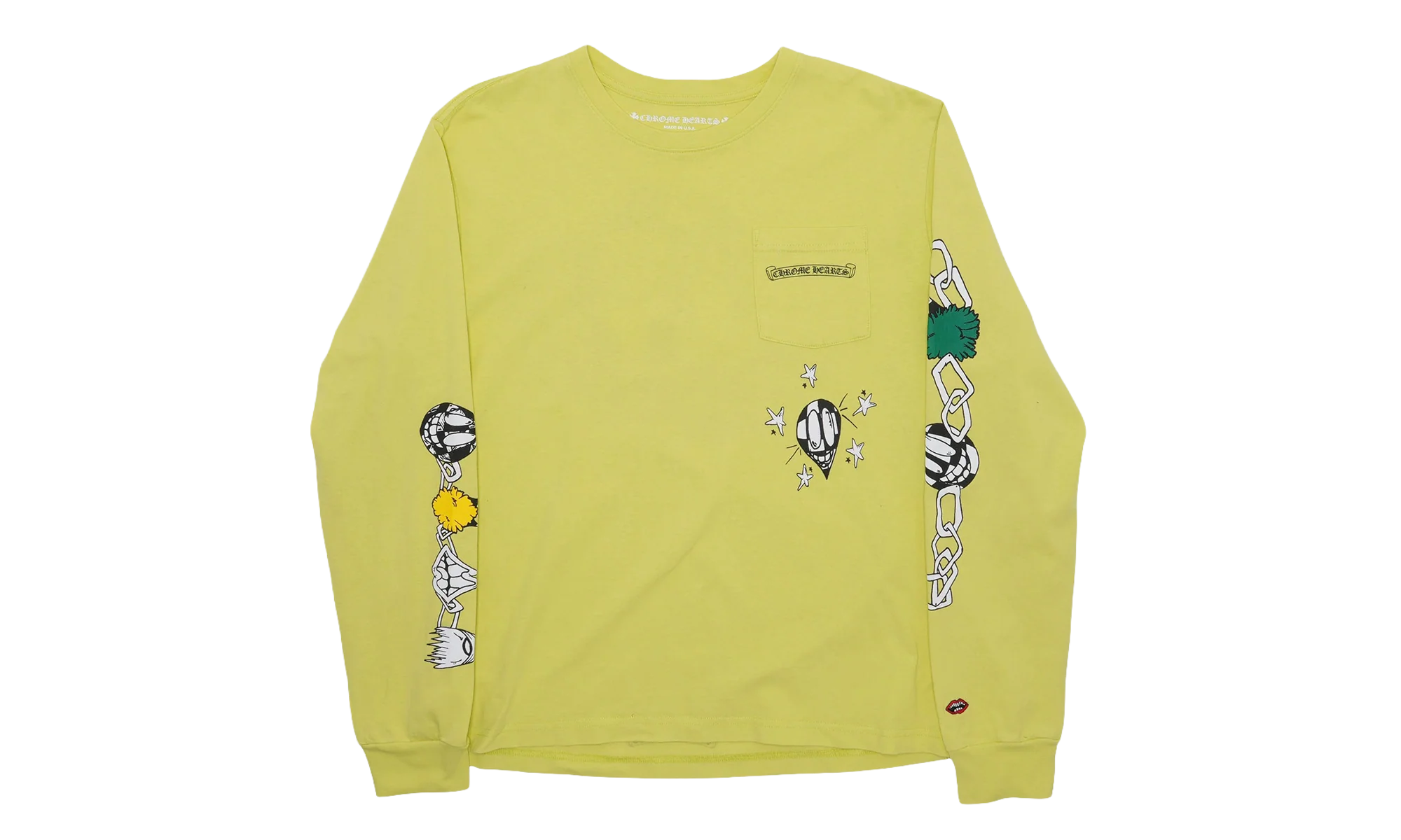 Matty Boy Links Long Sleeve Pocket T-Shirt "Green" CHRM0741