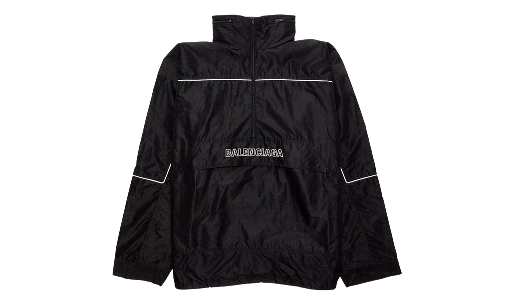 80s Ripstop Logo Windbreaker Jacket "Black" 556229 TYD33 1000