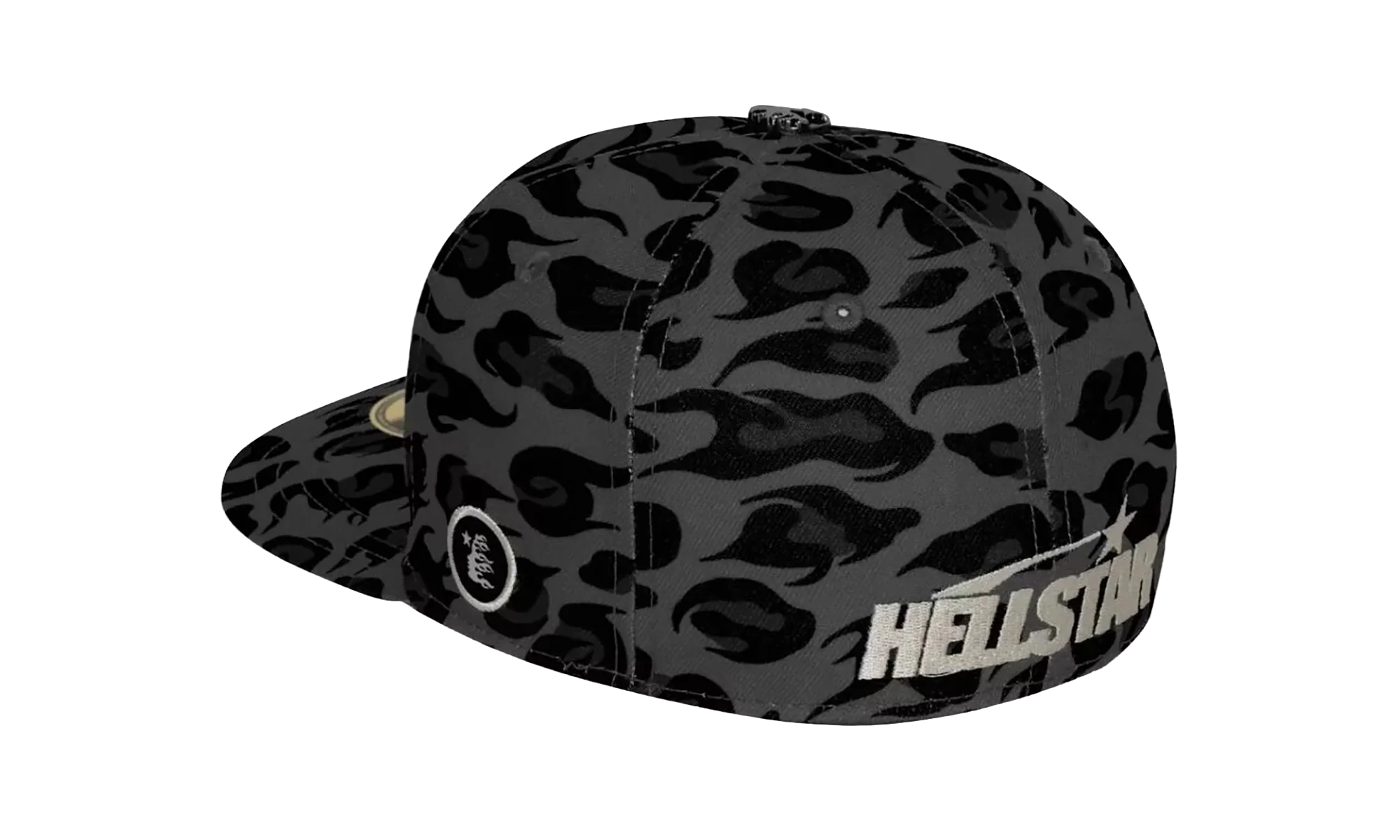Cheetah Print Fitted Hat "Black" HSR094