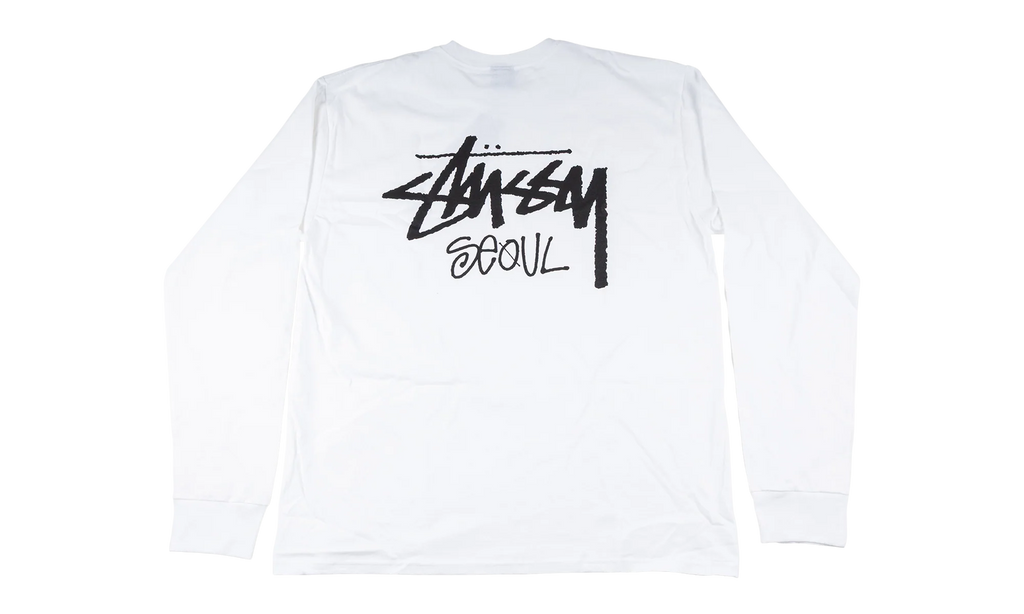 Seoul Chapter Longsleeve Tee "White" STUS443