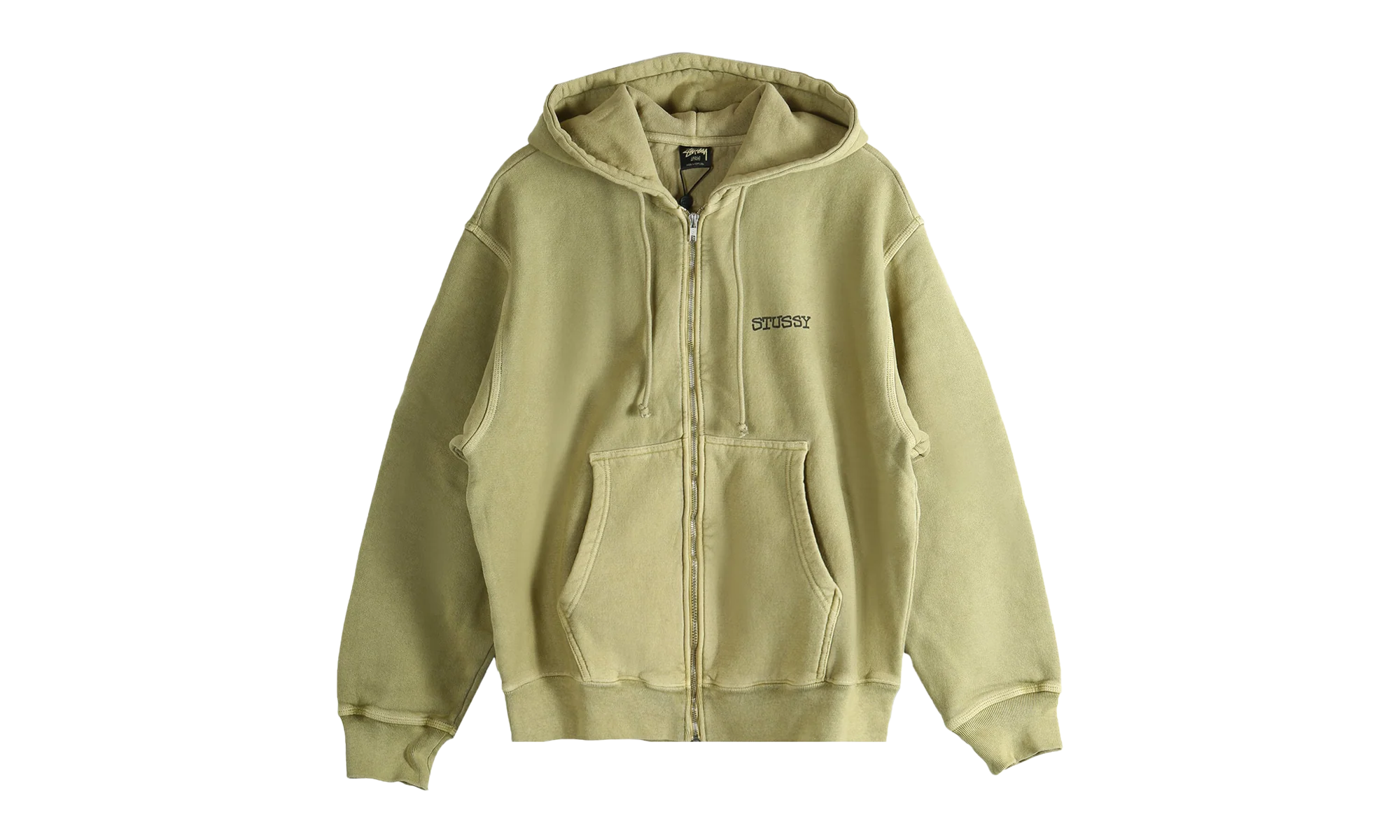 Jumbo Pig Dyed Zip Hoodie "ELM" 1975078 ELMM