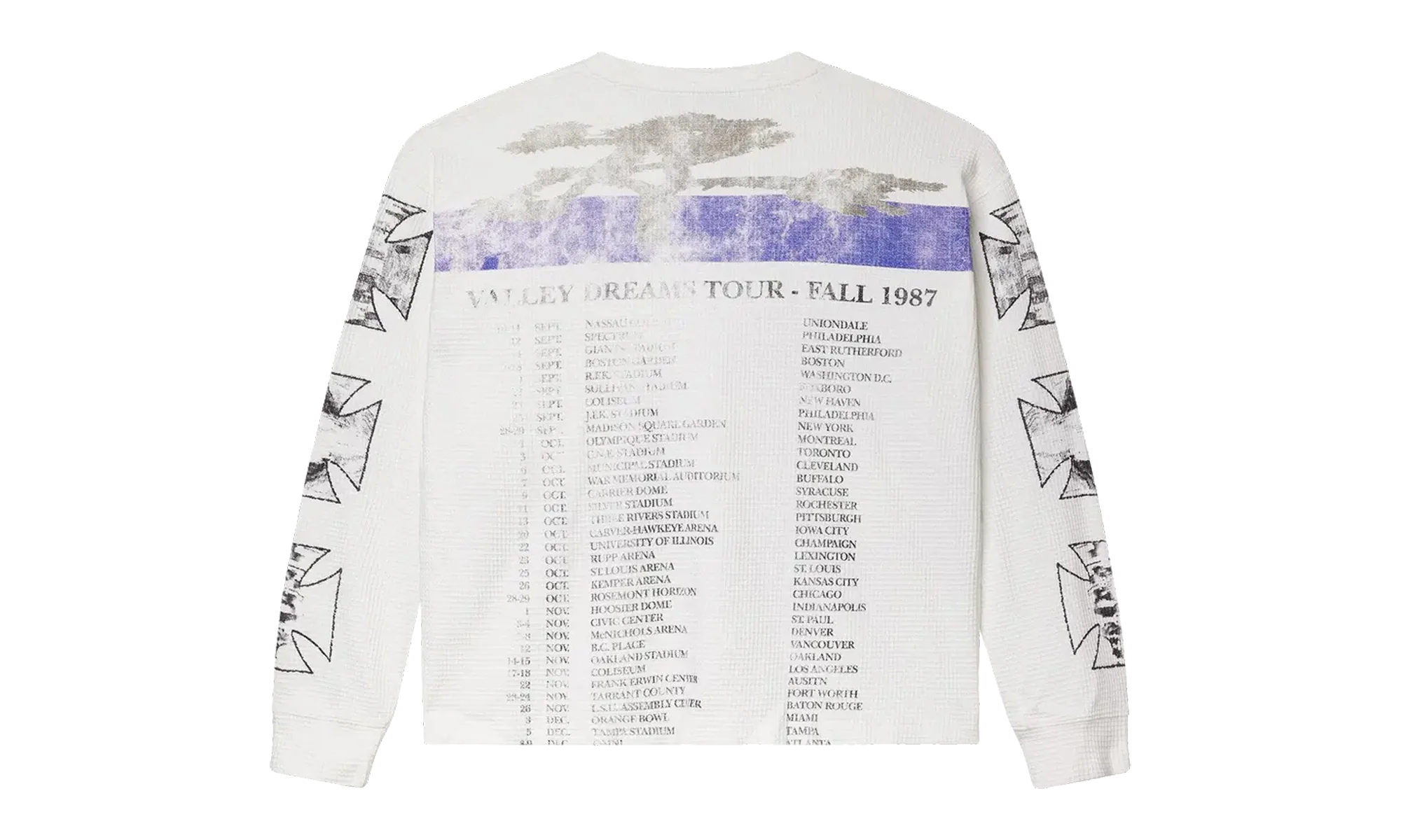 Valley Slam Long-Sleeve "White" FD9ZL4AN