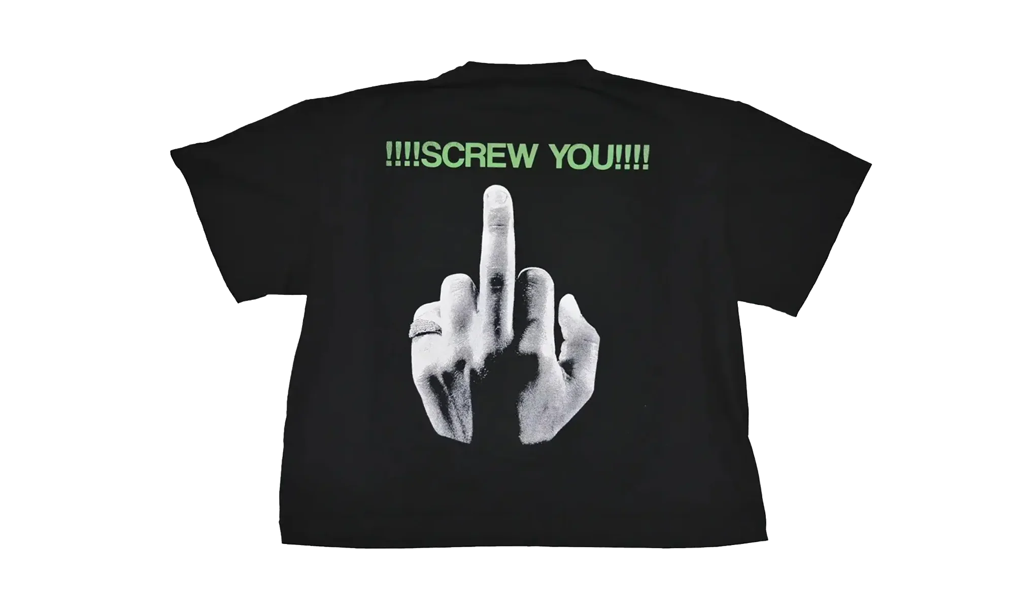 Screw You T-Shirt "Black" GUT MTPS 0001
