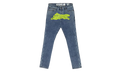Neon Lime Jean "Medium Blue Wash" 411 8102 MEDI