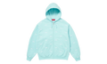 Repeat Script Zip Up Hoodie "FW25 - Aqua" SU27084