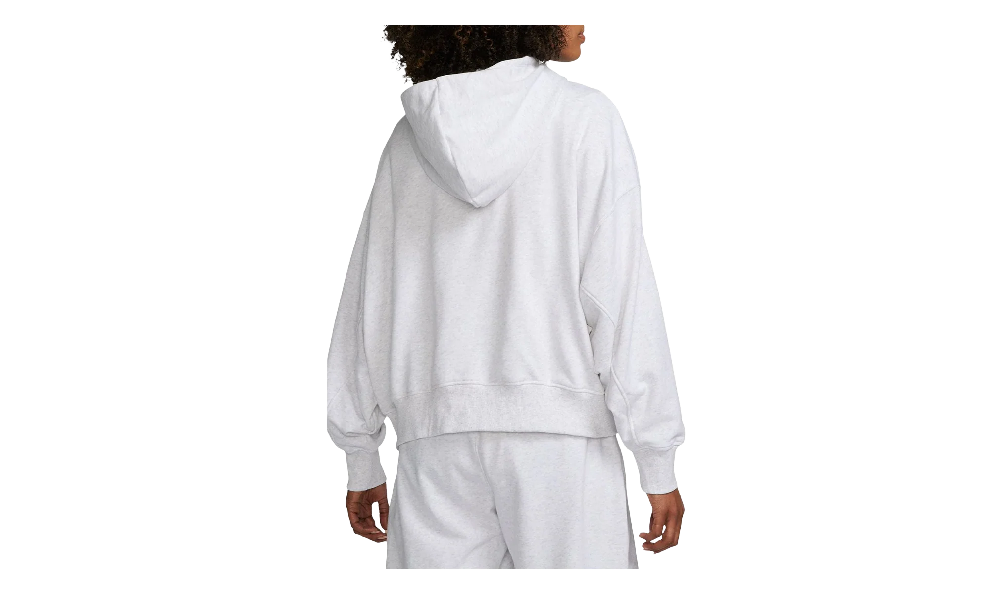 Sportswear Club Fleece Hoodie WMNS "Birch Heather / Green" DV8086 051