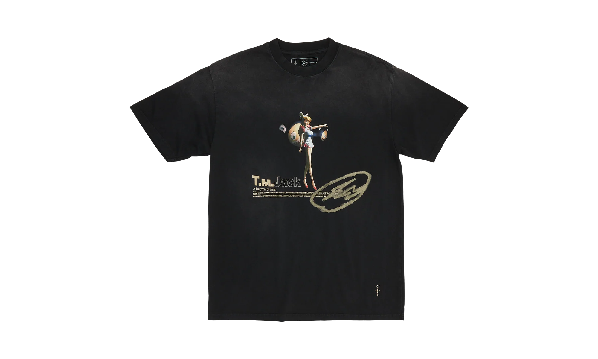Fragment x Takashi Murakami Tokyo Jack Tee "Cactus Jack - Black" TSUC27