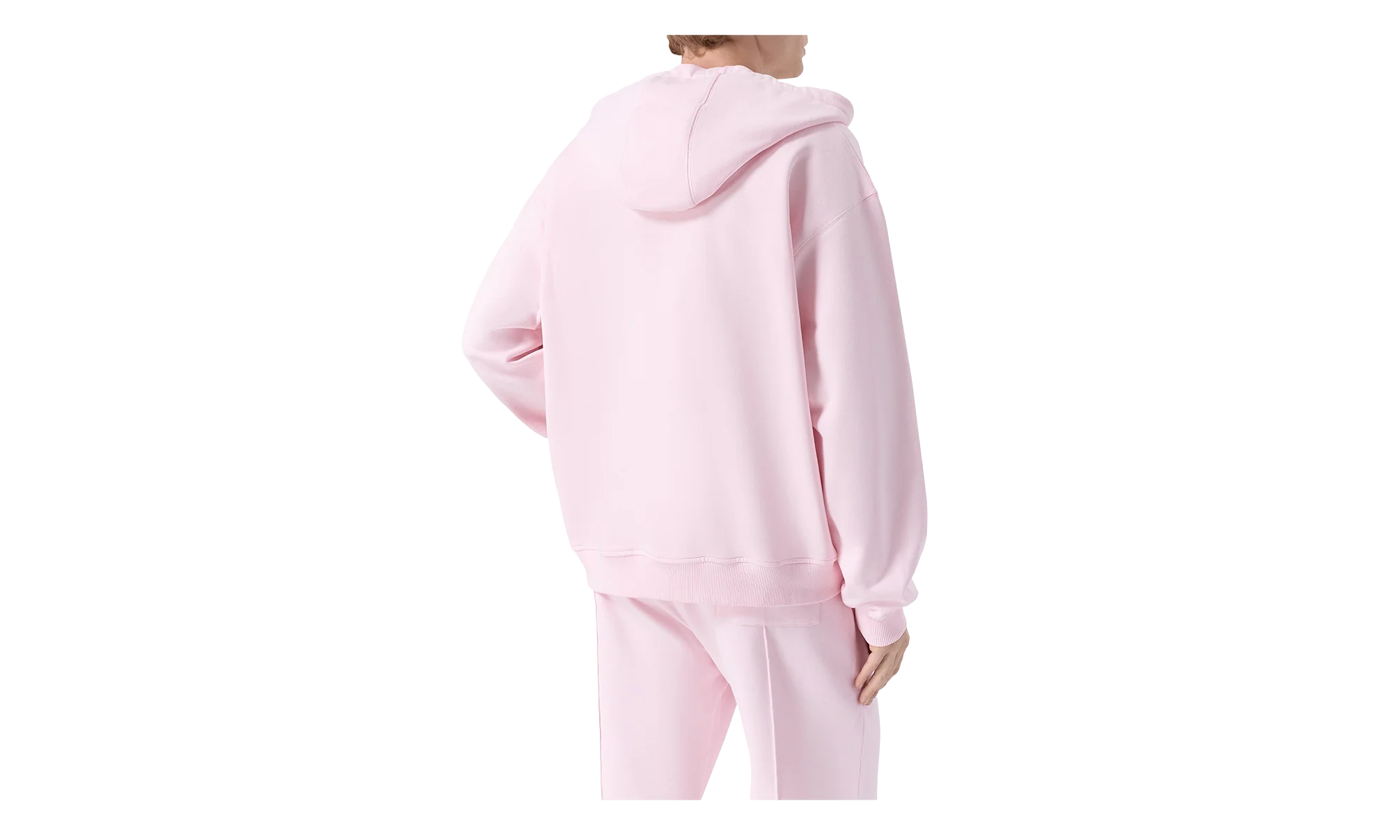 Casa Way Mascot Printed Full Zip Hoodie "Pink" M AW25 JTP 408 05