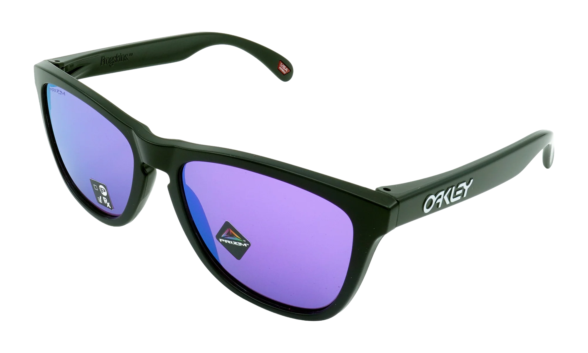 Frogskins Sunglasses "Matte Black / PRIZM Violet" OO9013 H6