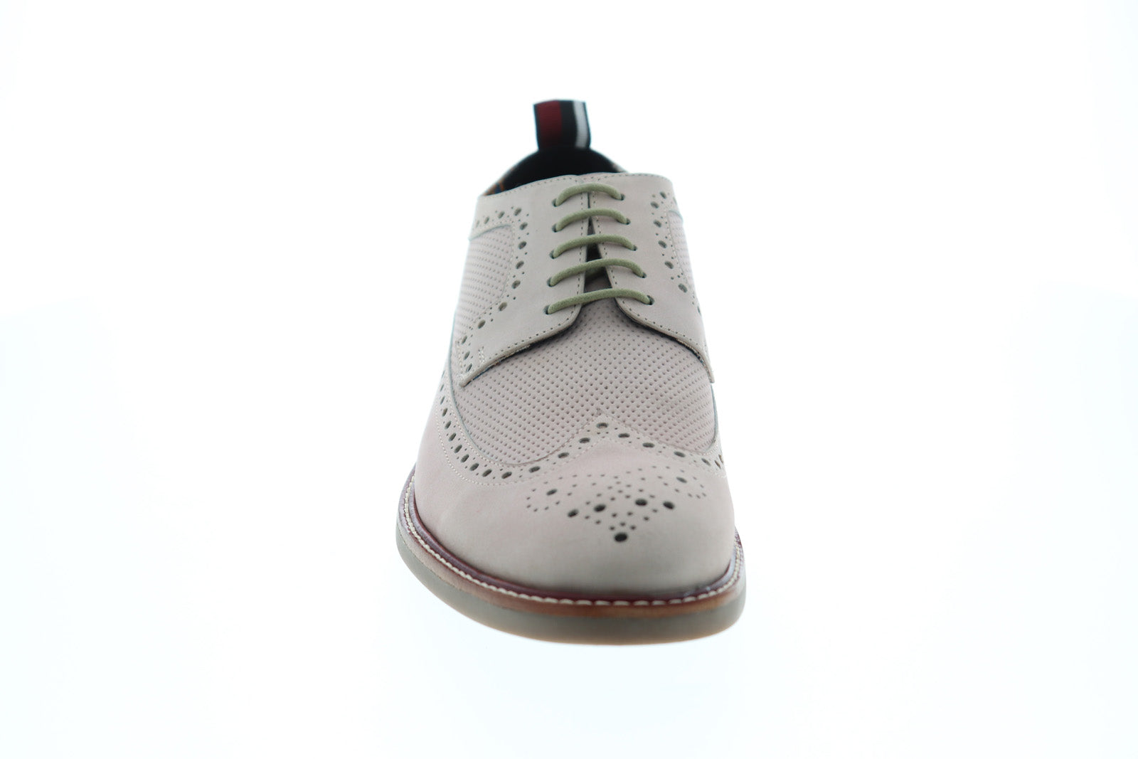 Ben Sherman Birk Long Wingtip BNM00025 Mens Pink Leather Lace Up Oxfords Shoes