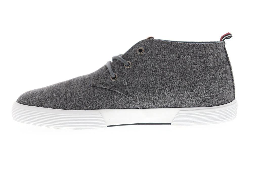 Ben Sherman Bradford BNM00060 Mens Gray Canvas Lace Up Lifestyle Sneakers Shoes