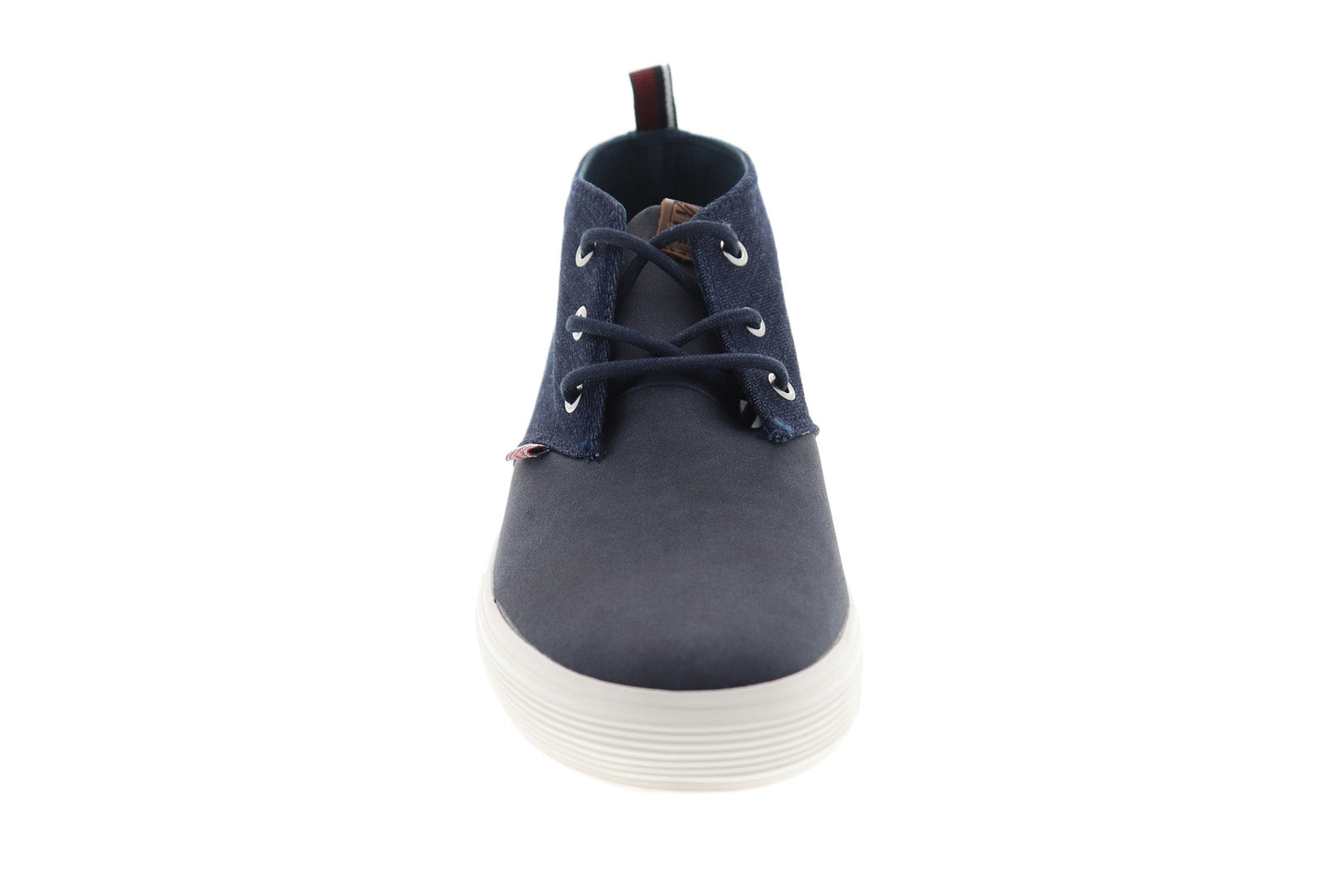 Ben Sherman Bradford BNM00060 Mens Blue Canvas Mid Top Lifestyle Sneakers Shoes